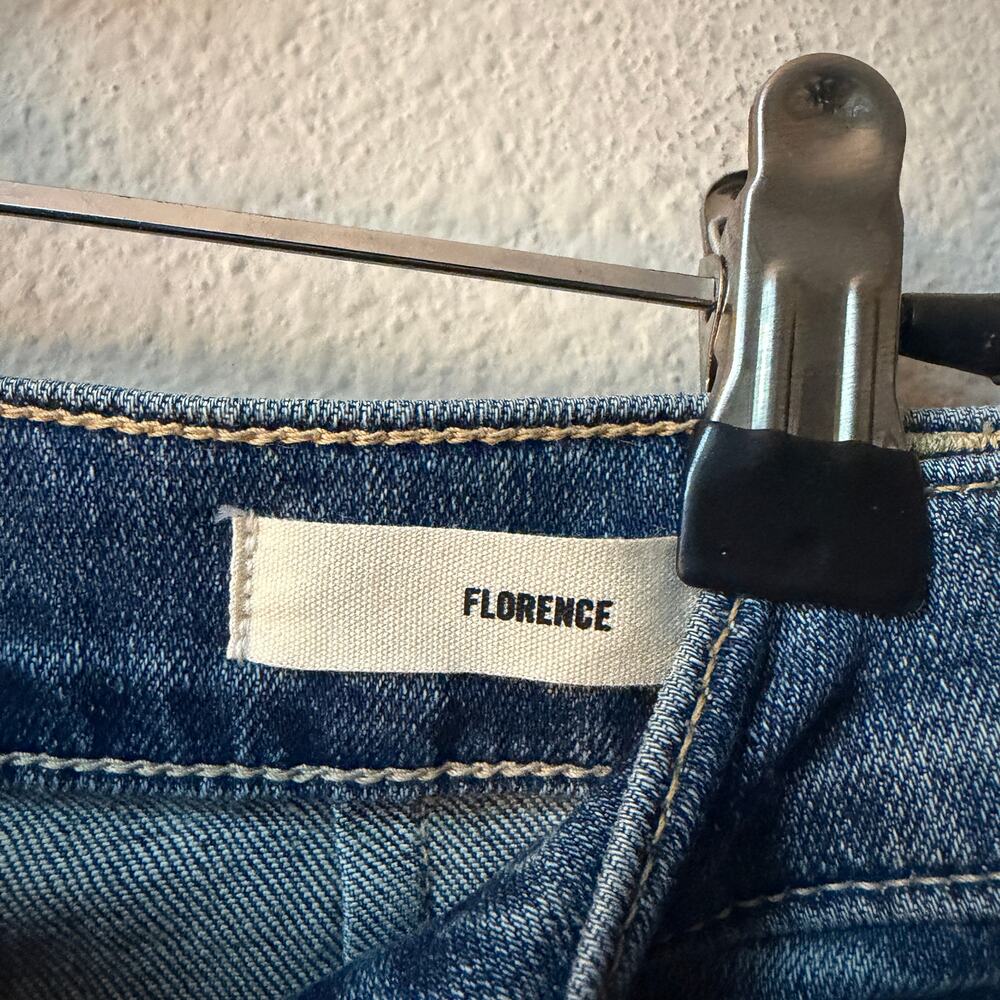 Nili Lotan Florence Wide Leg Jeans in Classic Wash Size 25 - Picture 5 of 7